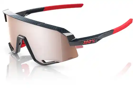 100 Percent - Fahrradbrillen - 100 Percent Slendale Gloss Carbon Fiber / HiPER Multilayer Mirror Lens