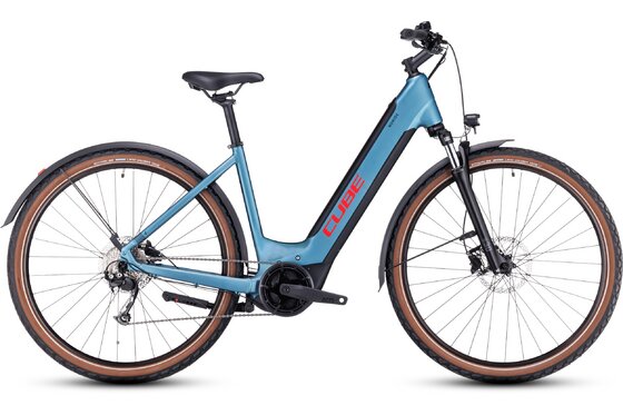 Cube - Cube Nuride Hybrid Performance 500 Allroad - 500 Wh - 28 Zoll - Tiefeinsteiger - 2023