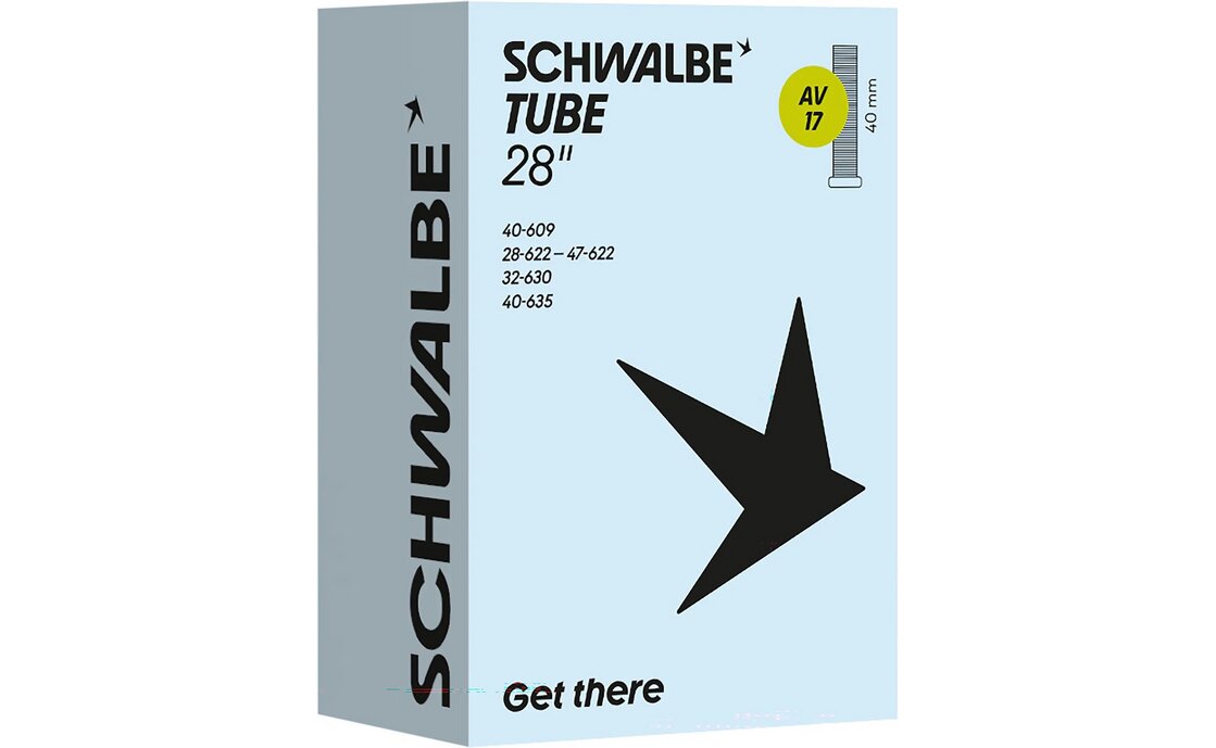 Schwalbe AV17 Schlauch 28 Zoll - 40 mm