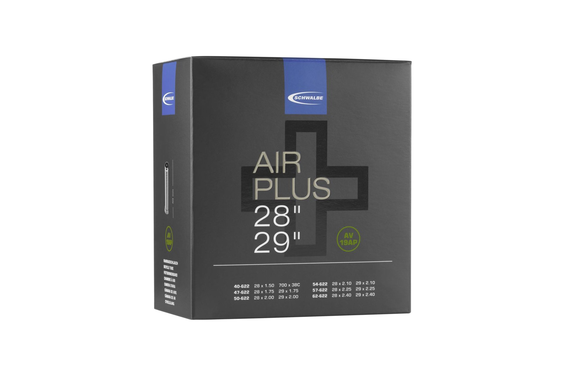 Schwalbe AV19AP Air Plus Schlauch 29 Zoll - 40 mm