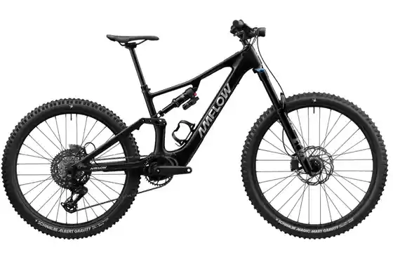 Schwarz - E-Bike-Pedelec - Amflow PX Carbon - 700 Wh - 29 - 27,5 Zoll - Fully
