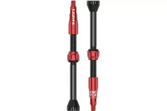 Tubeless-Reifen-Zubehör - Lezyne Tubeless Ventil CNC Aluminium SV - 60 mm