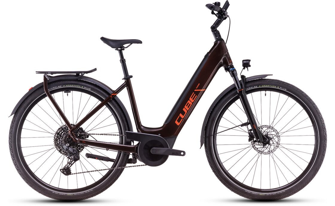Cube Touring Hybrid Pro 625 - 625 Wh - 28 Zoll - Tiefeinsteiger - 2025