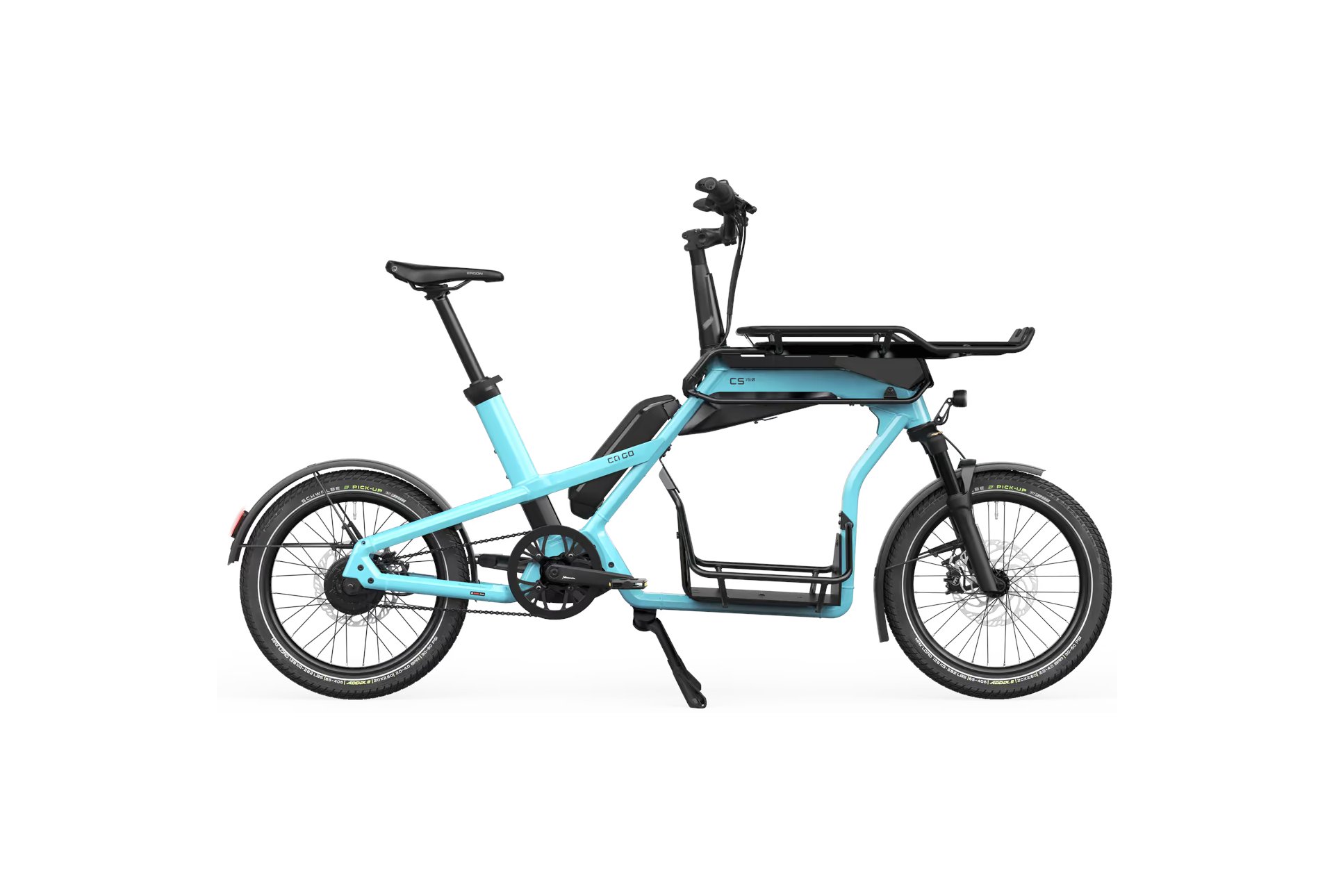 Cago CS150 - Kiox 300 - Gepäckträger/Schloss - 725 Wh - 20 Zoll - Long John - 2024