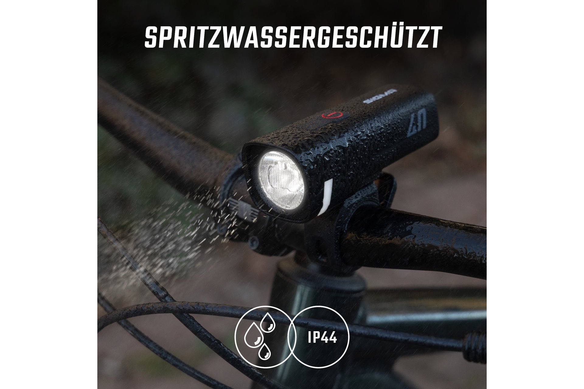Sigma Aura 40 Frontlicht - StVZO