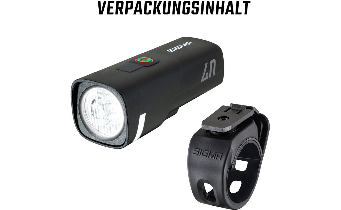 Sigma Aura 40 Frontlicht - StVZO