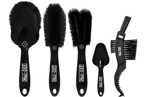 Reinigungs- & Pflegezubehör - Muc-Off Brush Bürsten Set 5 Stk.