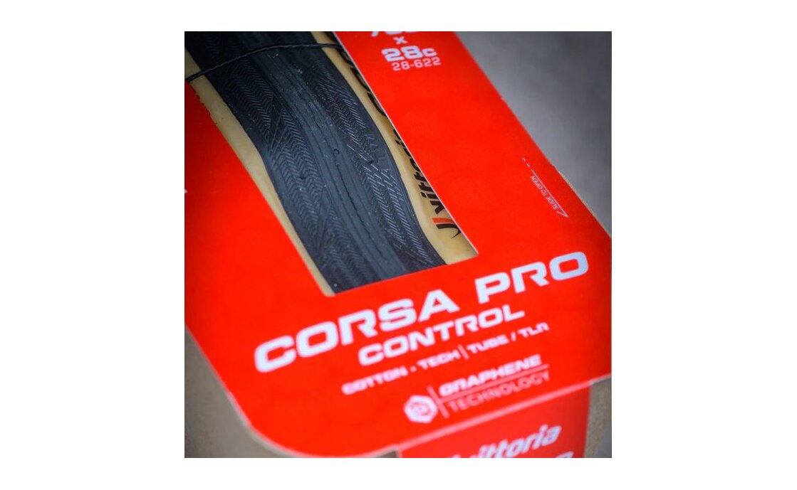 VITTORIA Corsa Pro Control 700x28C TLR Graphene + Silica
