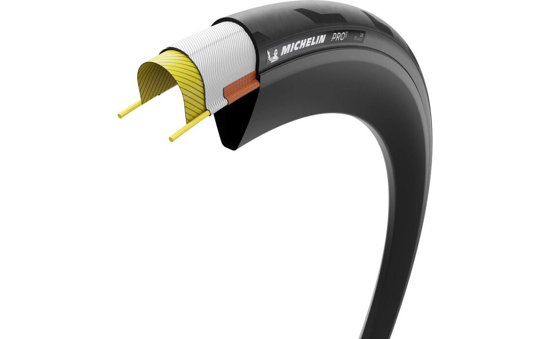 Michelin Pro5 Classic TLR 700x40C Gum-X Compound Competition Line