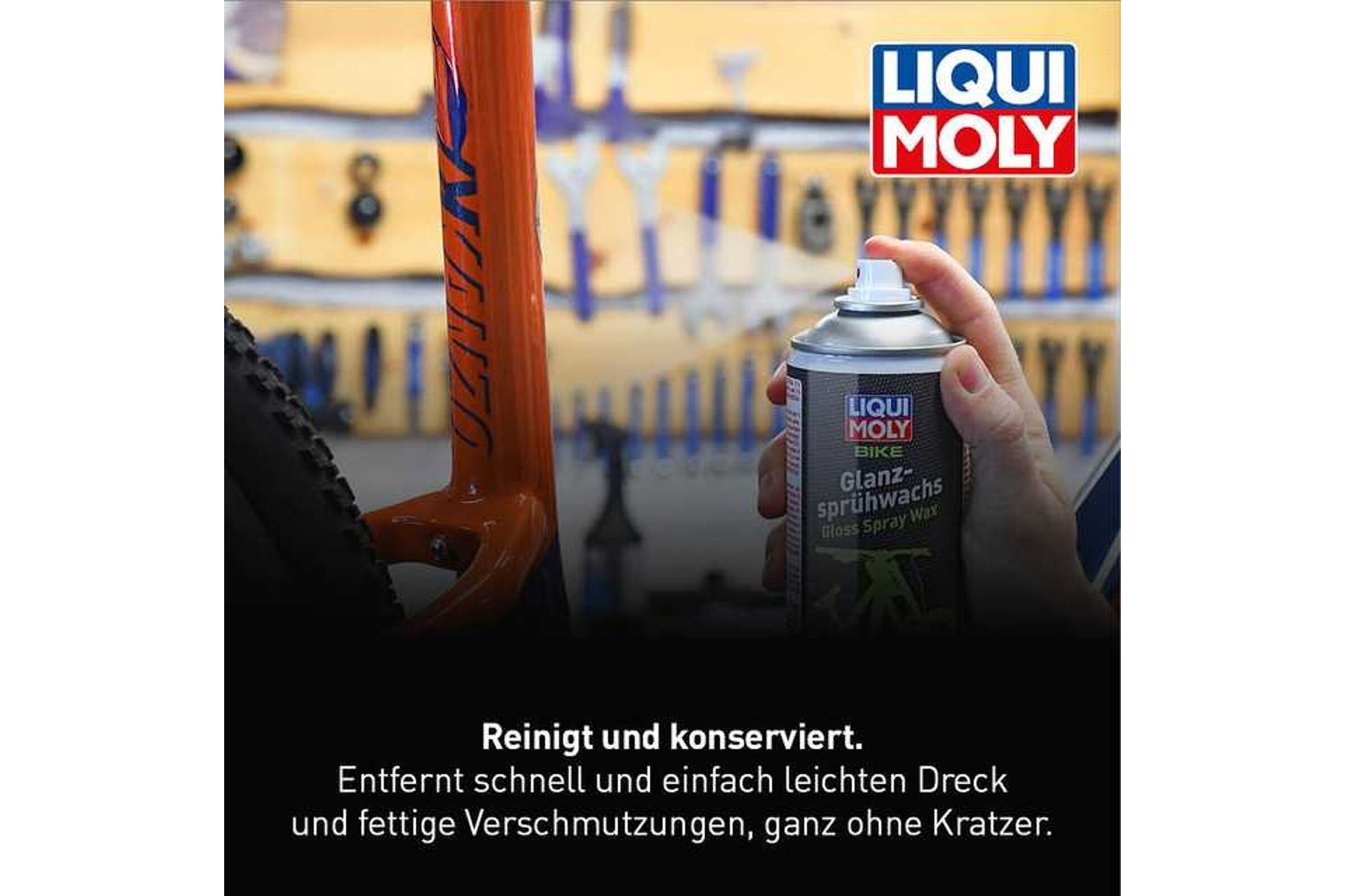 LIQUIMOLY Bike Glanz-Sprühwachs