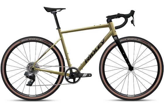 Herren - Gravel-Bikes - Ridley Kanzo Adventure Alu - Sram Apex XPLR AXS - 28 Zoll - Diamant