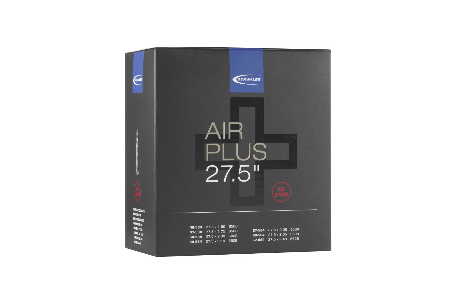 Schwalbe SV21AP Air Plus Schlauch 27,5 Zoll - 40 mm