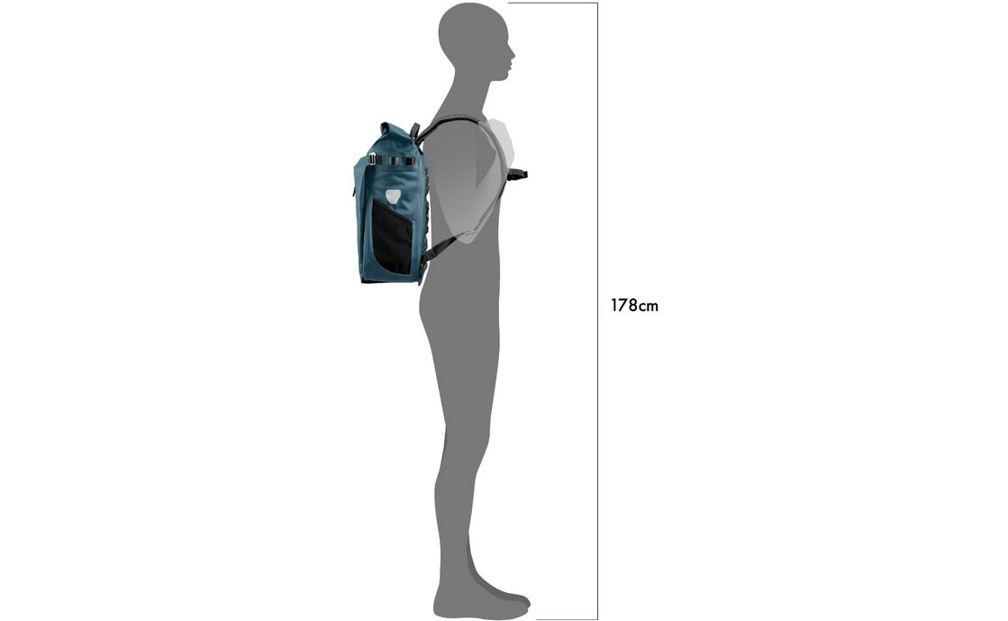 Ortlieb Vario small Rucksack/Packtasche QL2.1 - Einzeltasche - 2026