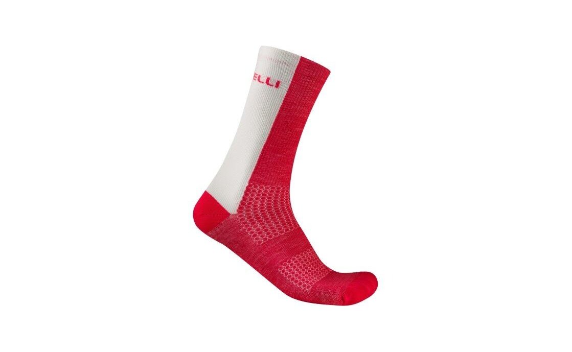 CASTELLI Logo 18 Merino Socken