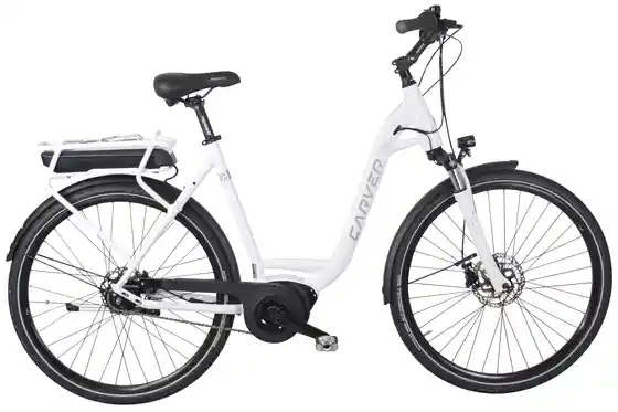 Gepäckträger-Akku - E-Bike-Pedelec - Carver Cityzen E.310 RT - 400 Wh - 28 Zoll - Tiefeinsteiger