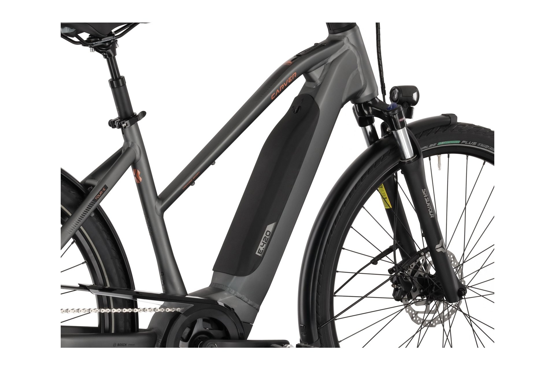 Carver Tour E.420 - B-Ware - 545 Wh - 28 Zoll - Trapez