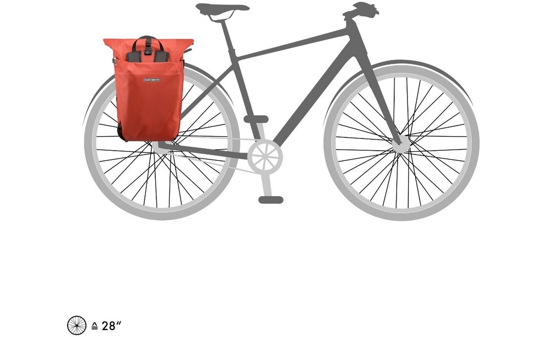 Ortlieb Vario small Rucksack/Packtasche QL2.1 - Einzeltasche