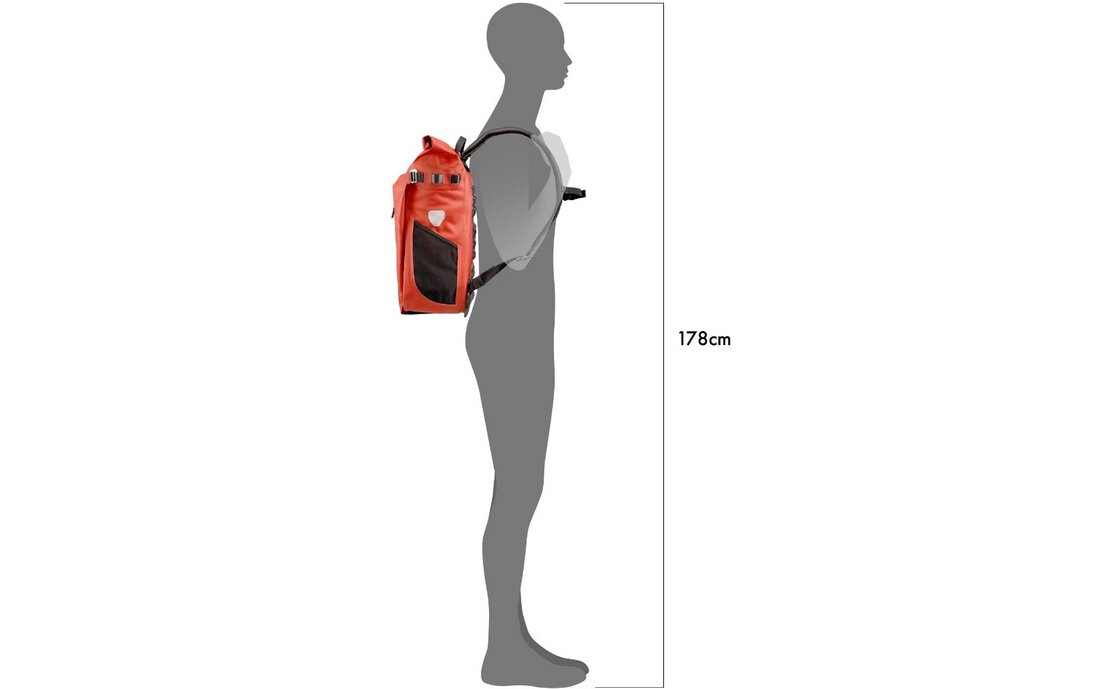 Ortlieb Vario small Rucksack/Packtasche QL2.1 - Einzeltasche
