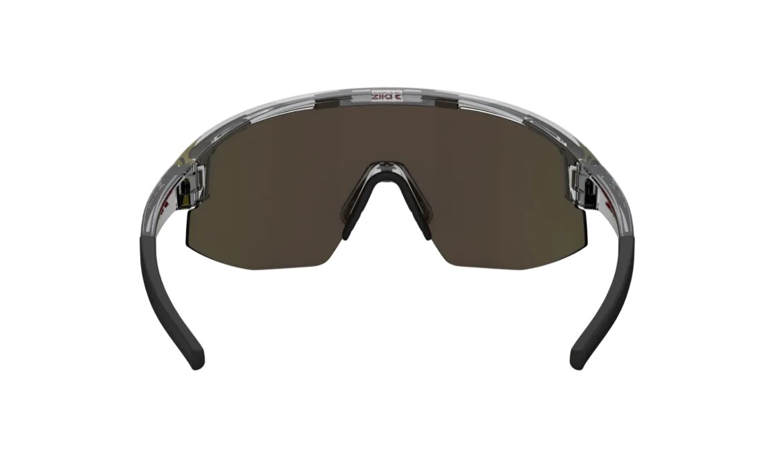 Bliz Matrix Transparent Dark Grey - Brow w Red Multi