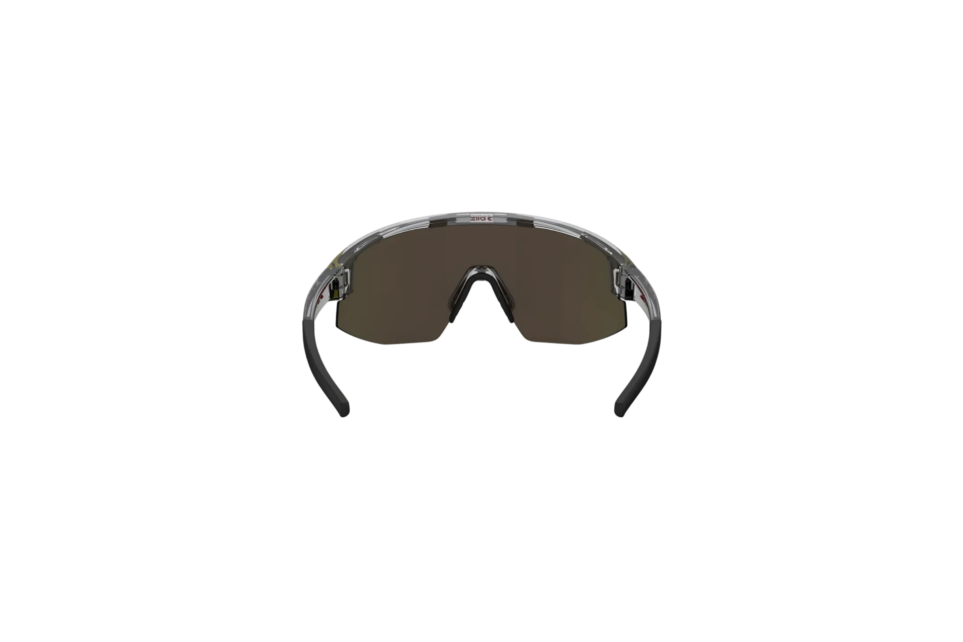 Bliz Matrix Transparent Dark Grey - Brow w Red Multi