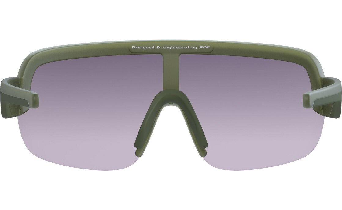 POC Aim - Epidote Green Translucent/Violet/Silver Mirror