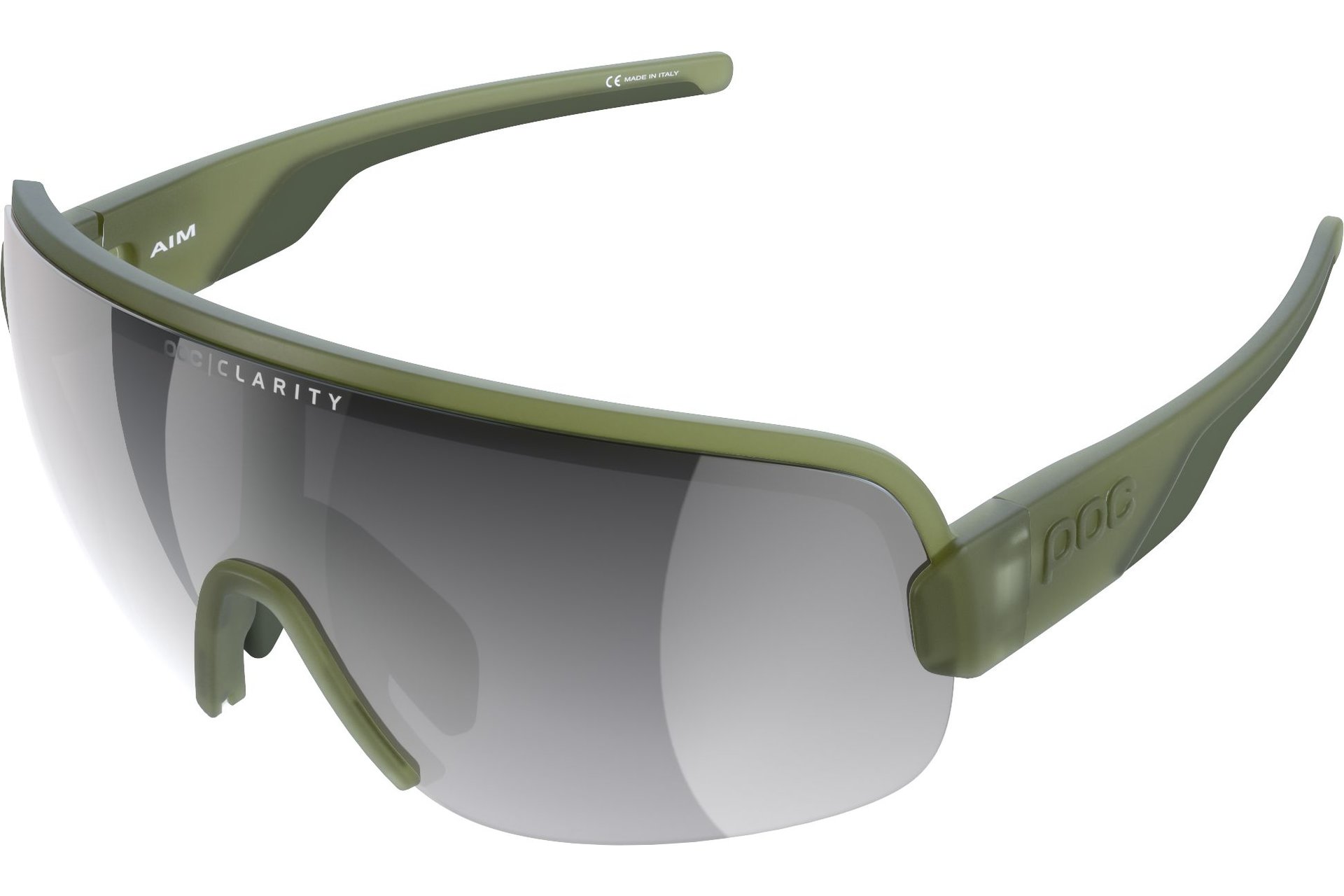 POC Aim - Epidote Green Translucent/Violet/Silver Mirror