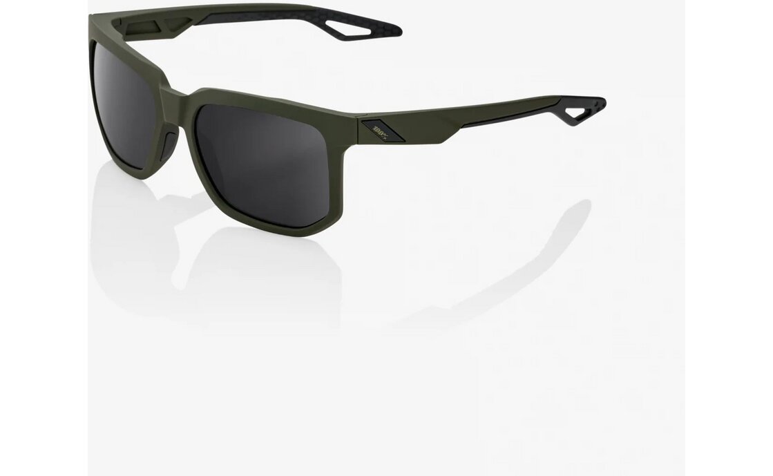 100 Percent Centric Soft Tact Army Green / Black Mirror Lens