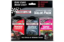 Finish Line Premium Bike CareValue Pack 3x120ml