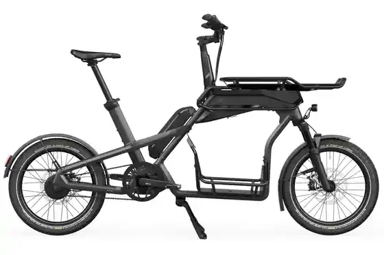 Aluminium - Lastenfahrräder - Cago CS150 - Kiox 300 - Gepäckträger/Schloss - 545 Wh - 20 Zoll - Long John