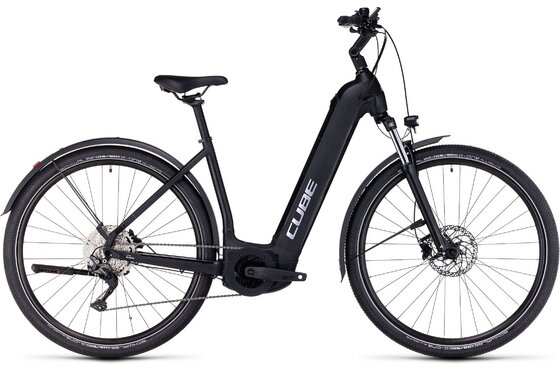 mit Beleuchtung - Fahrräder - Cube Nuride Hybrid Pro 750 Allroad - 750 Wh - 28 Zoll - Tiefeinsteiger - 2023