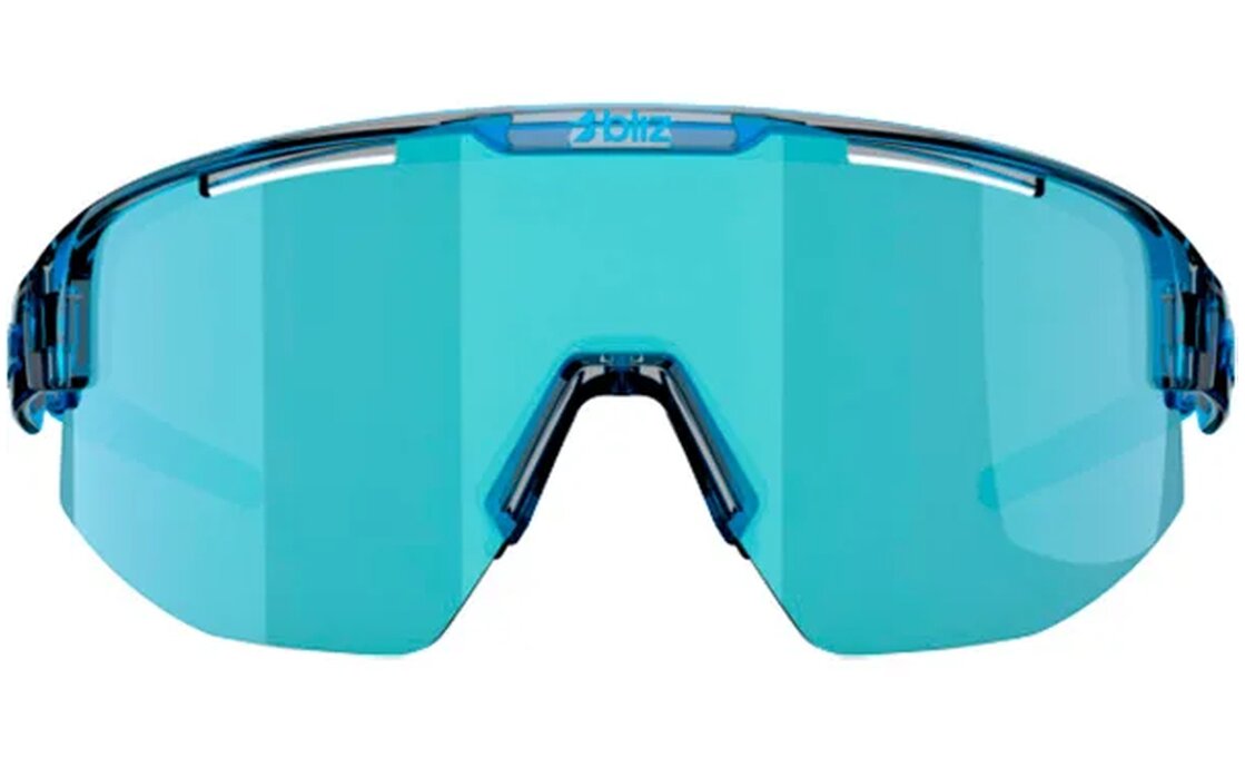 Bliz Matrix Small Transparent Blue - Smoke w Ice Blue Multi