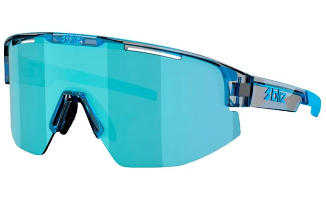 Bliz Matrix Small Transparent Blue - Smoke w Ice Blue Multi