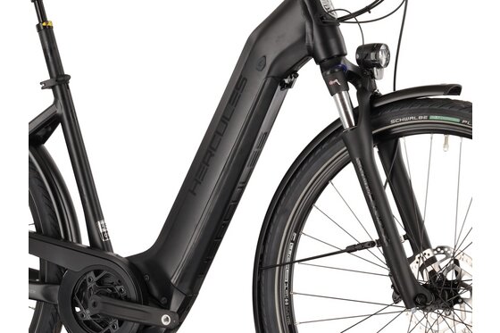 Mit Federung - E-Bike-Pedelec - Hercules Futura Sport I-10 - 625 Wh - 28 Zoll - Tiefeinsteiger