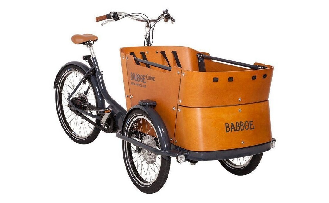 Babboe Curve Mountain - Enviolo - 500 Wh - 26 Zoll - Dreirad - 2026