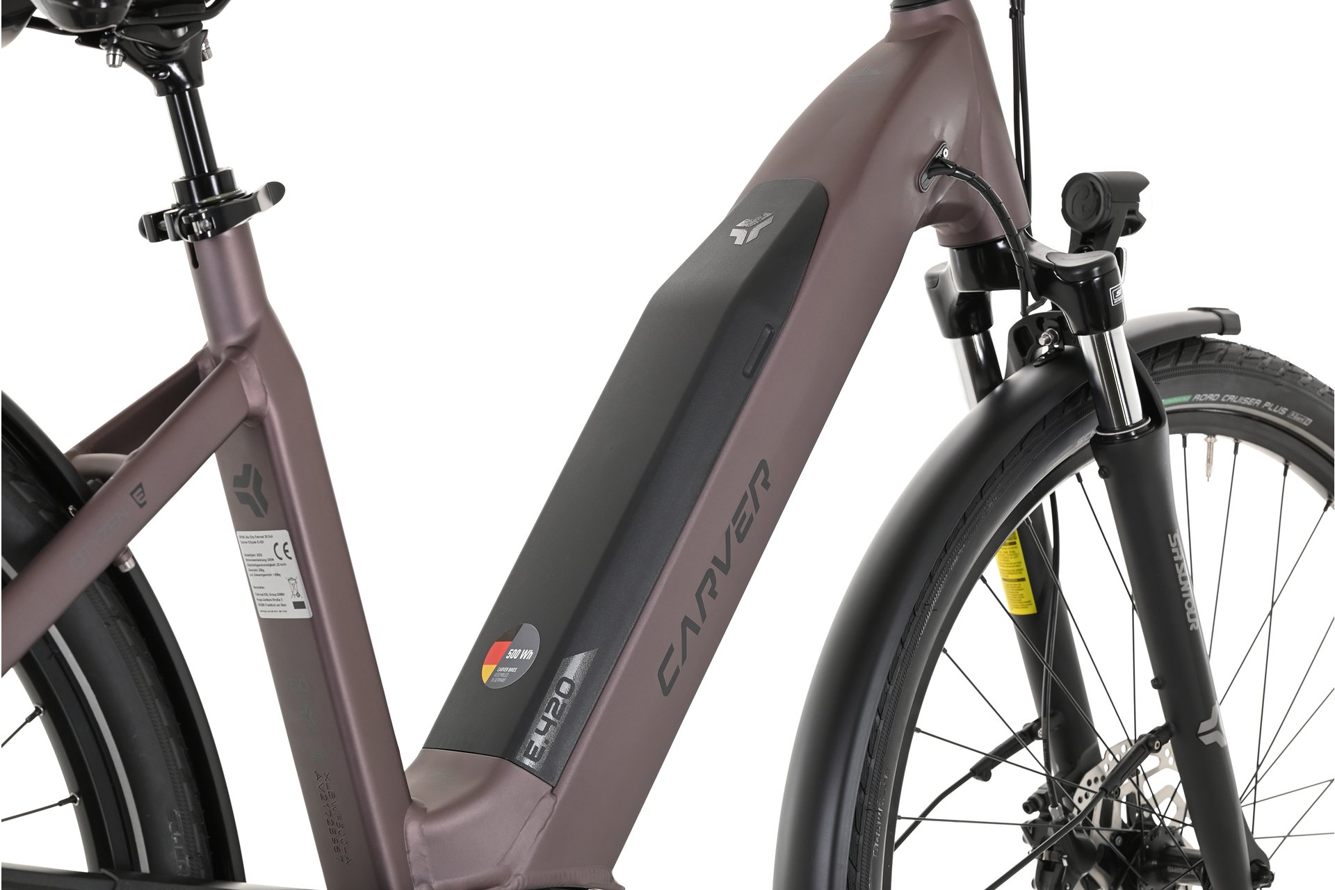 Carver Cityzen E.420 RT - 500 Wh - 28 Zoll - Tiefeinsteiger - 2025