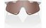 100 Percent Hypercraft Mat Stone Grey / HiPER Crimson Silver Mirror Lens