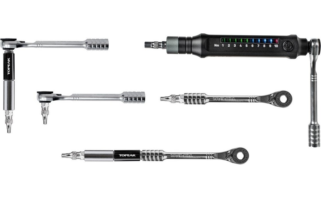 Topeak E-TorqBar Drehmoment Werkzeug Set 1-10 Nm