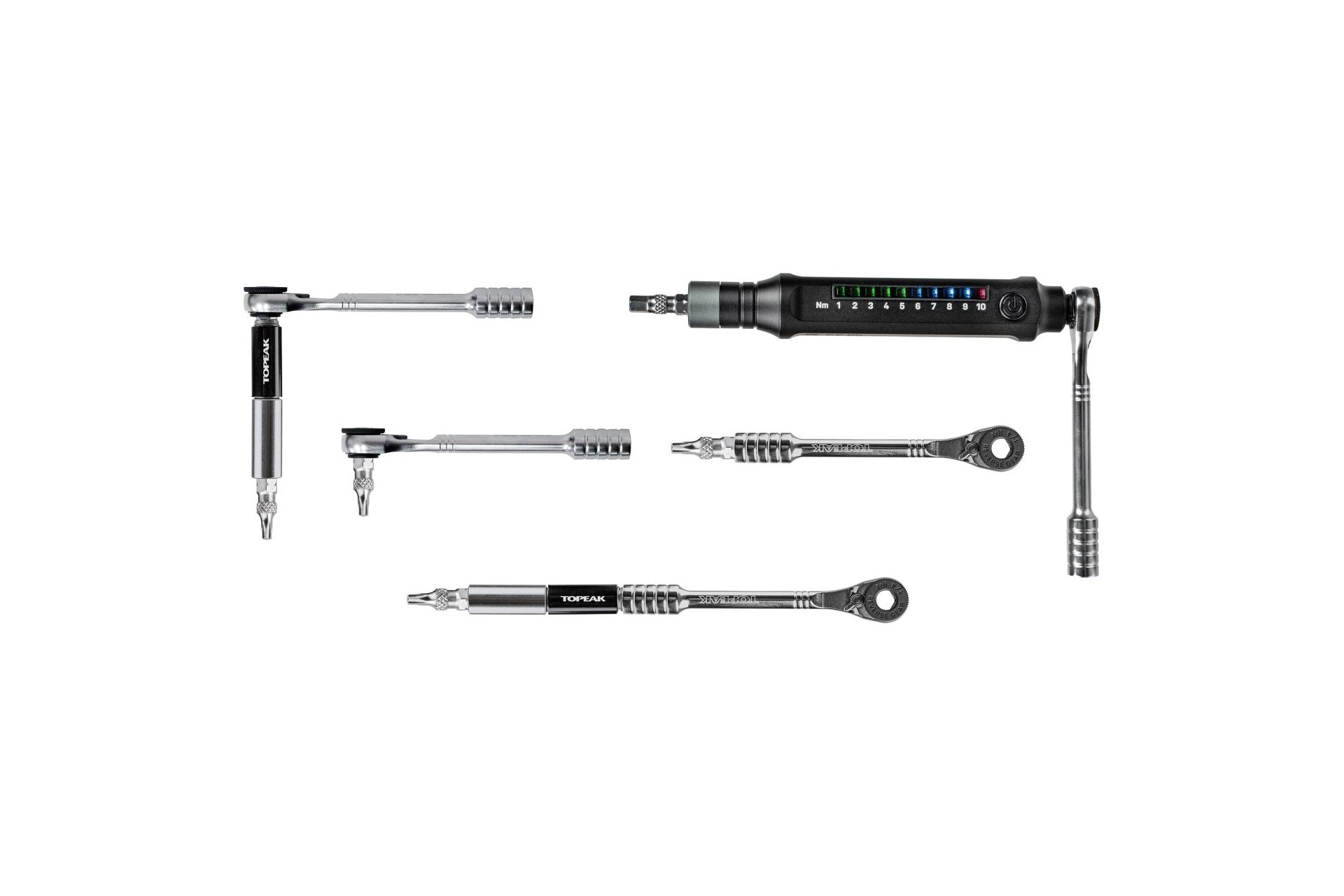 Topeak E-TorqBar Drehmoment Werkzeug Set 1-10 Nm