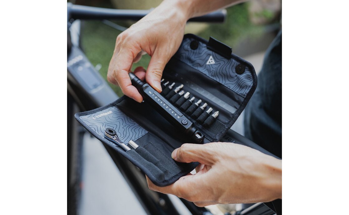 Topeak E-TorqBar Drehmoment Werkzeug Set 1-10 Nm