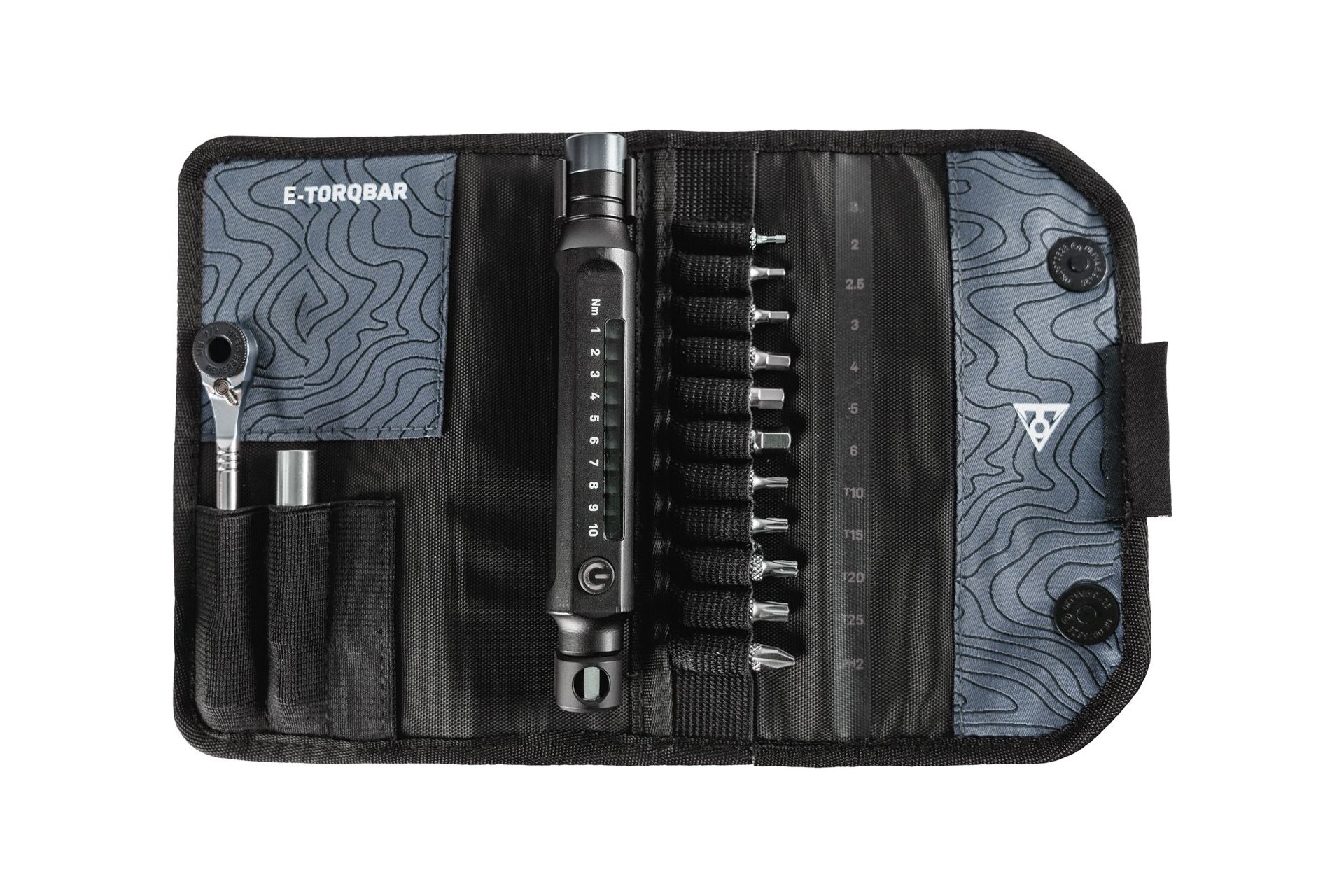 Topeak E-TorqBar Drehmoment Werkzeug Set 1-10 Nm