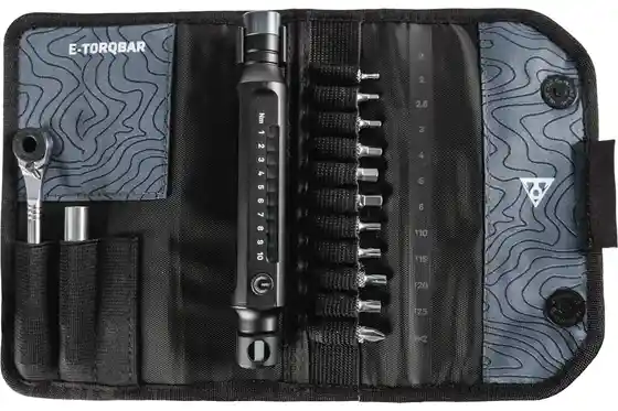 Werkzeuge - Topeak E-TorqBar Drehmoment Werkzeug Set 1-10 Nm