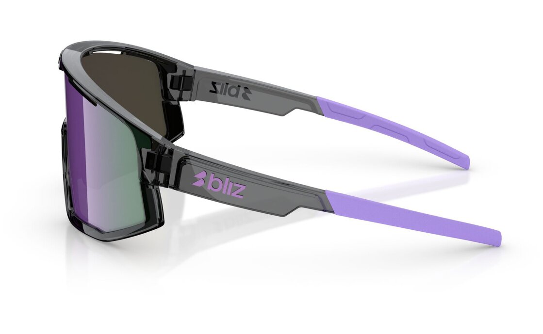 Bliz Fusion Small Crystal Black - Grey w Putple Multi