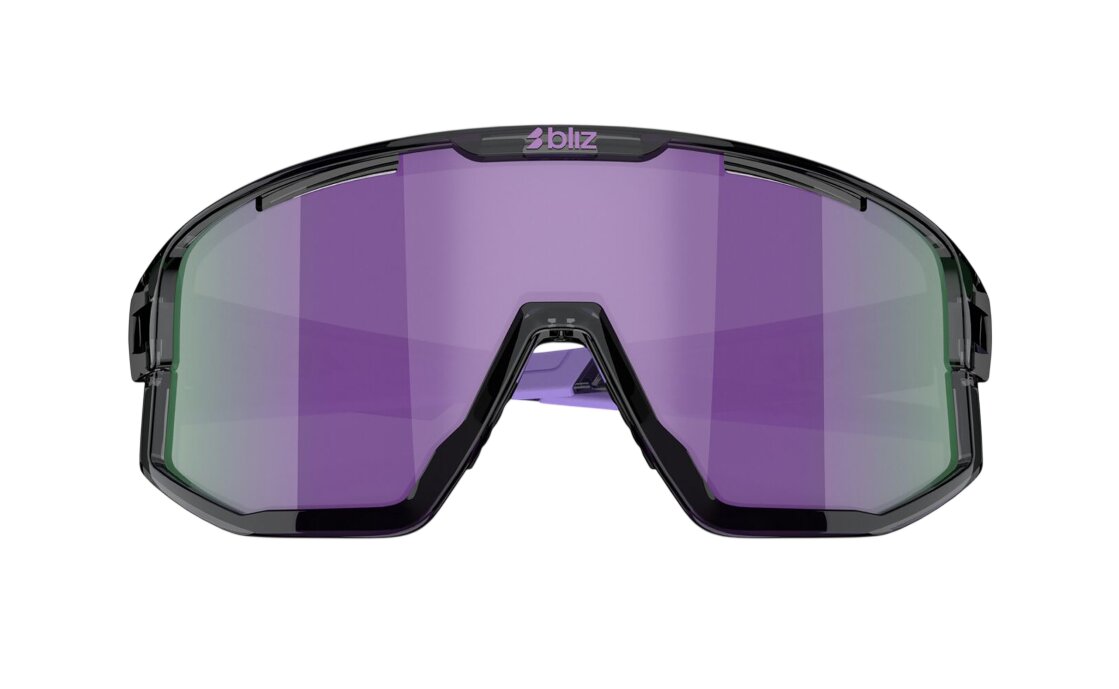 Bliz Fusion Small Crystal Black - Grey w Putple Multi