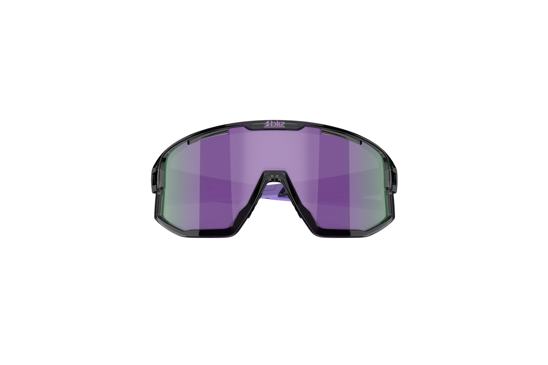 Bliz Fusion Small Crystal Black - Grey w Putple Multi