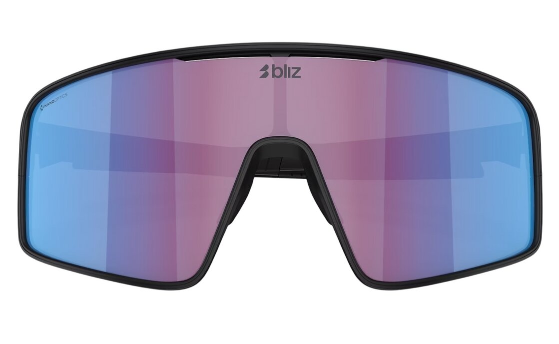 Bliz P001S Matt Black - Violet w Blue Multi