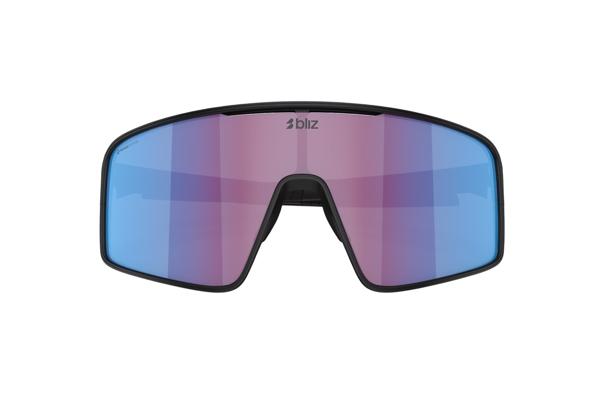 Bliz P001S Matt Black - Violet w Blue Multi
