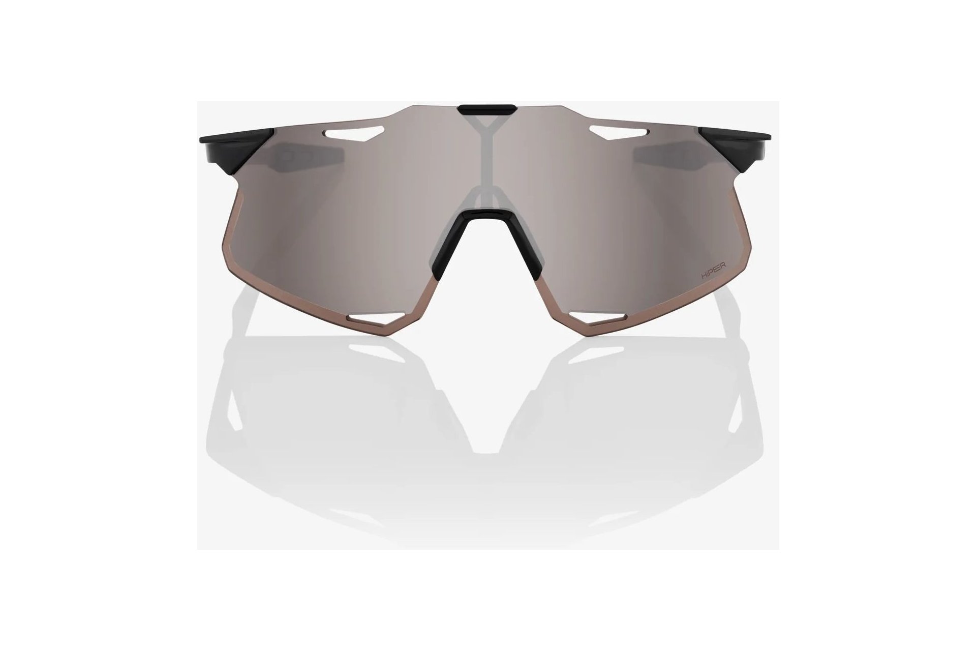 100 Percent Hypercraft Gloss Black / HiPER Silver Mirror