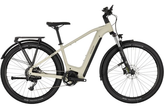 Beige - E-Bike-Pedelec - Carver SUV E.510 LR - B-Ware - 750 Wh - 29 Zoll - Diamant