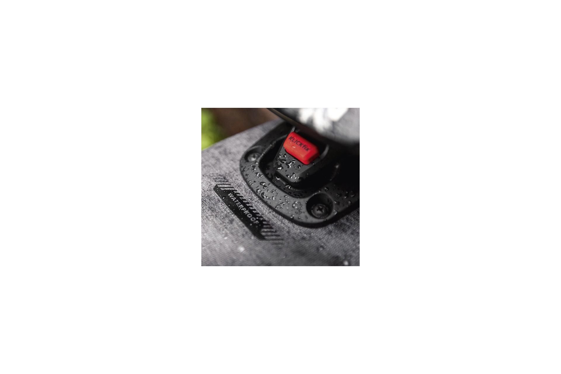 KLICKfix by Rixen&Kaul Bikepack X Waterproof Satteltasche inkl. Adapter