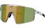 Bliz P001s Transparent White - Brown w Green Multi